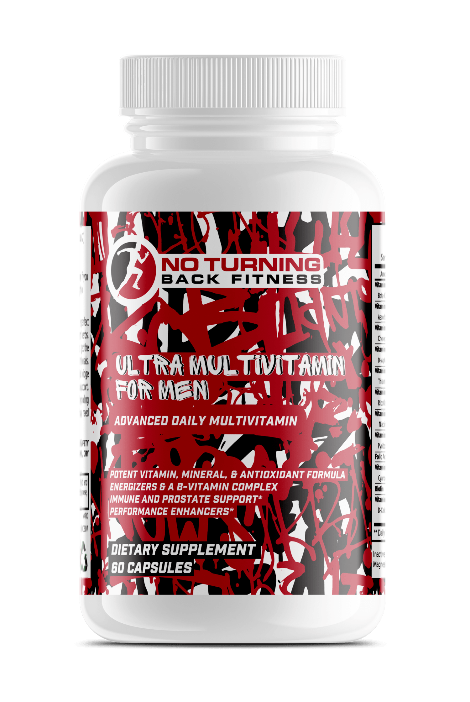 Ultra Multivitamin for Men - No Turning Back Fitness