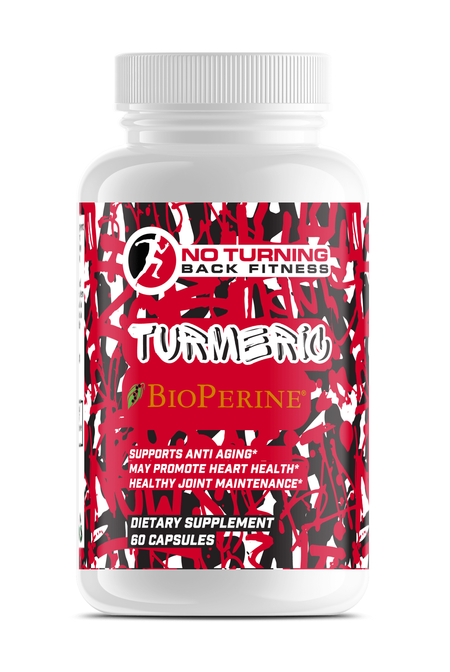 Organic Turmeric with Bioperine 650mg 60 Servings